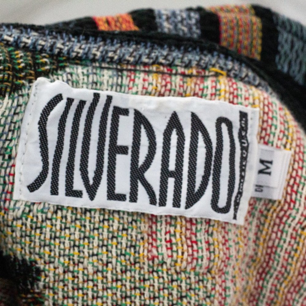 SOLD Vintage 90s M Southwestern Jacquard Jacket - Picture 7 of 8